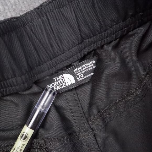 The North Face Cargo Snap Belt Regular Large Dark Gray Hiking Shorts - Picture 3 of 10